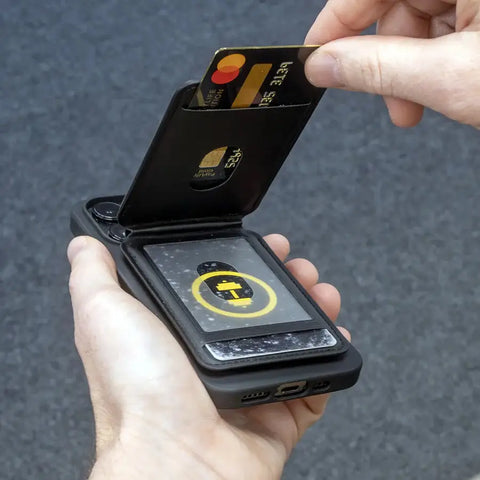 Billetera SP Connect Magnetic Card Wallet