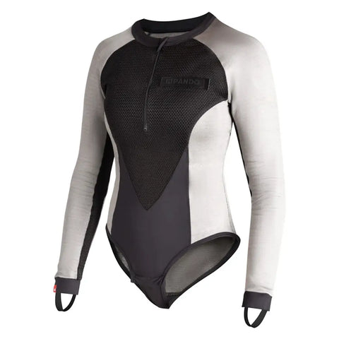 Body Base Layer de Protección para Mujer Pando Moto Bia AAA Grey