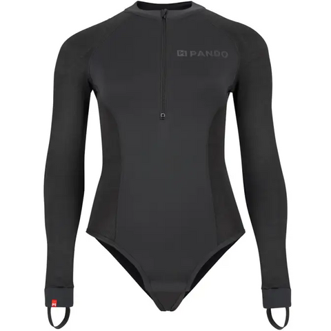 Body Base Layer de Protección para Mujer Pando Moto Shell WW 02, Black
