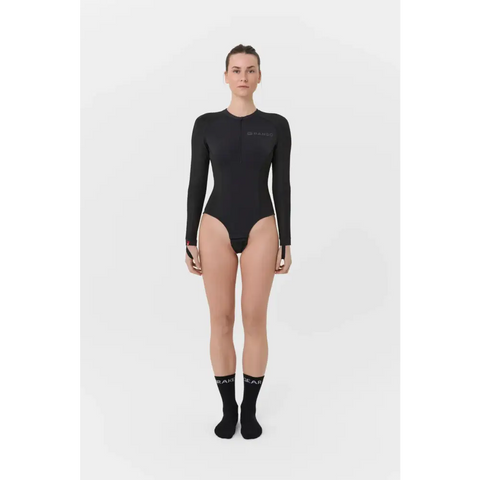 Body Base Layer de Protección para Mujer Pando Moto Shell WW 02, Black
