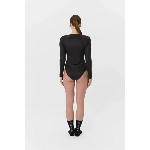 Body Base Layer de Protección para Mujer Pando Moto Shell WW 02, Black