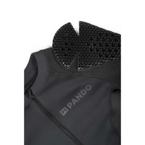 Body Base Layer de Protección para Mujer Pando Moto Shell WW 02, Black