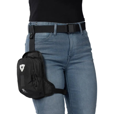 Bolsa de Pierna REV'IT! Node H2O 3L, Black