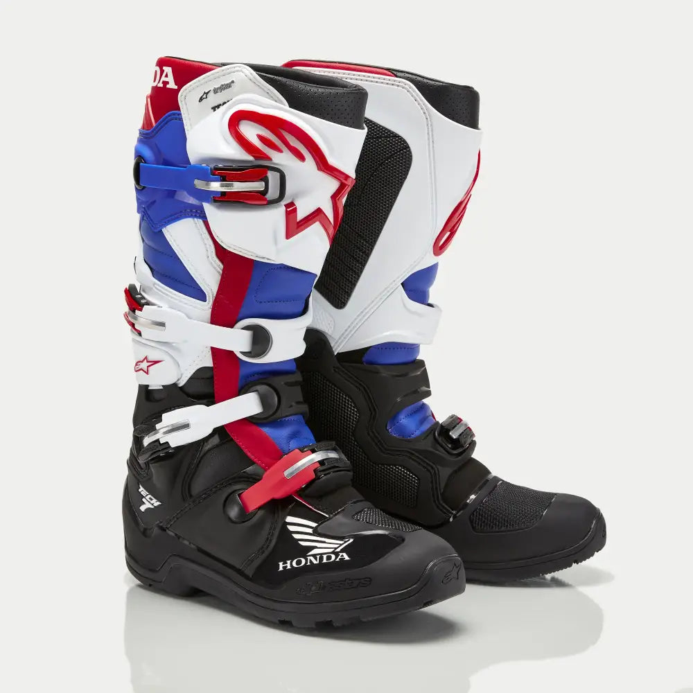Alpinestars tech 10 red white blue hot sale