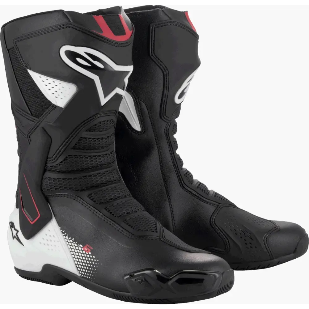 Botas Alpinestars SMX-6 V3 Black/White/Red Graphic
