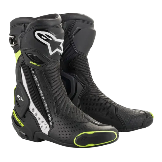 Botas Alpinestars SMX Plus v2 Vented Black/White/Yellow