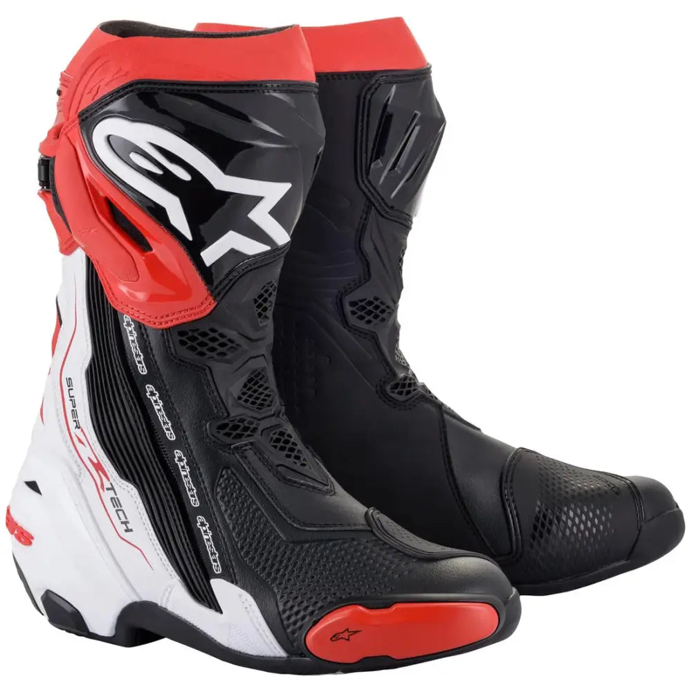 Botas Alpinestars Supertech R Black/White/Red