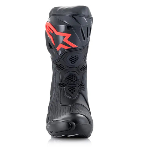 Botas Alpinestars Supertech R Black/White/Red Fluo/Yellow Fluo