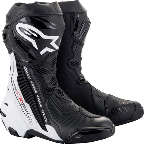 Botas Alpinestars Supertech R Vented Black/White