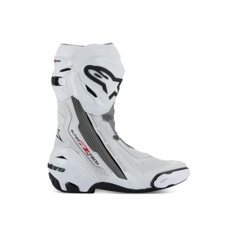 Botas Alpinestars Supertech R Vented White/Mid Gray/Black