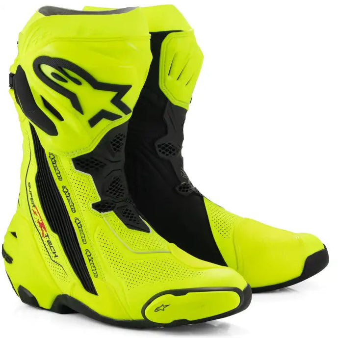 Botas Alpinestars Supertech R Vented Yellow Fluo/Black