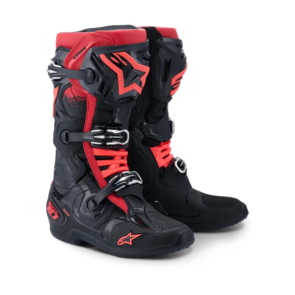 Botas Alpinestars Tech 10 Black/Red