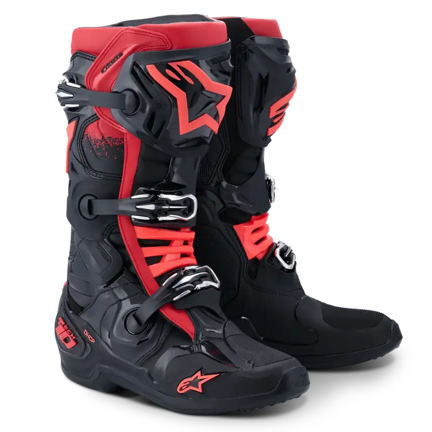 Botas Alpinestars Tech 10 Black/Red