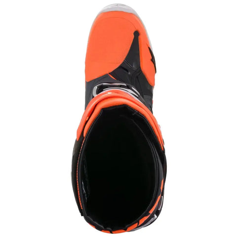 Botas Alpinestars Tech 10 Cool Gray/Orange Fluo