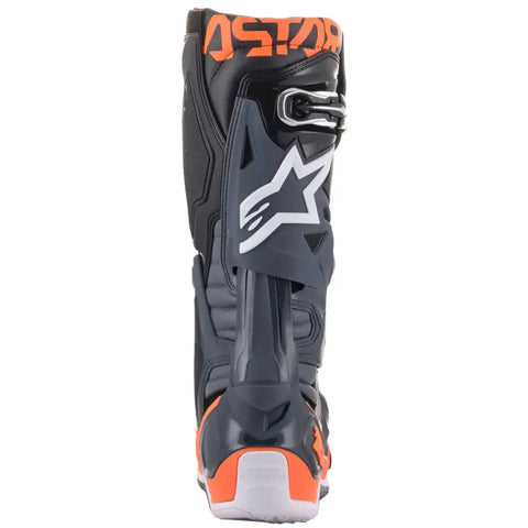 Botas Alpinestars Tech 10 Cool Gray/Orange Fluo