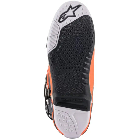 Botas Alpinestars Tech 10 Cool Gray/Orange Fluo