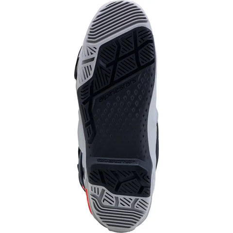 Botas Alpinestars Tech 10 Enduro Gray/Dark Gray/Fluorescent Red