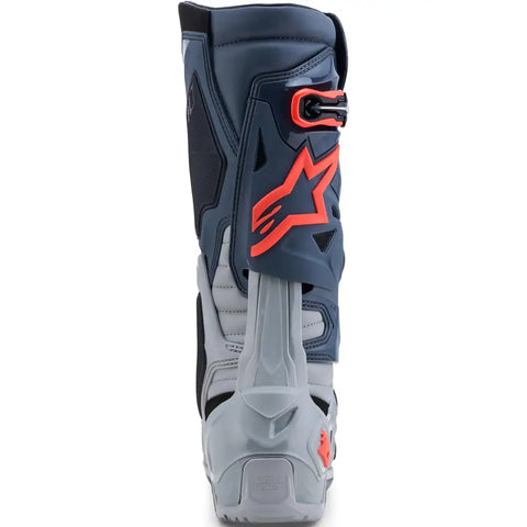 Botas Alpinestars Tech 10 Enduro Gray/Dark Gray/Fluorescent Red