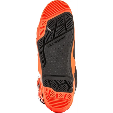 Botas Alpinestars Tech 10 Enduro, Orange Fluo/Black/White