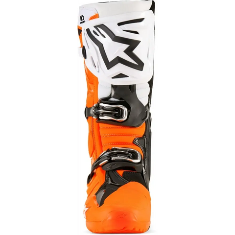 Botas Alpinestars Tech 10 Enduro, Orange Fluo/Black/White