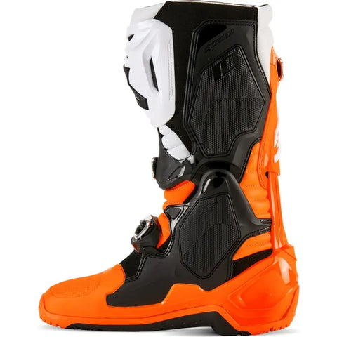 Botas Alpinestars Tech 10 Enduro, Orange Fluo/Black/White