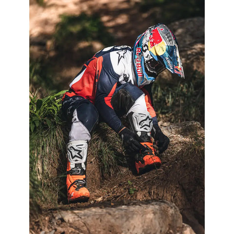 Botas Alpinestars Tech 10 Enduro, Orange Fluo/Black/White