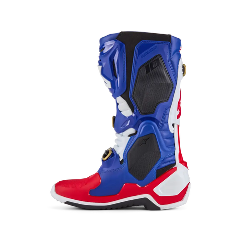 Botas Alpinestars Tech 10 LE Union Red/Dark Blue/White