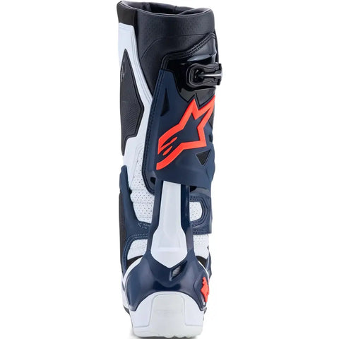 Botas Alpinestars Tech 10 Supervented Dark Blue/White/Black/Fuchsia