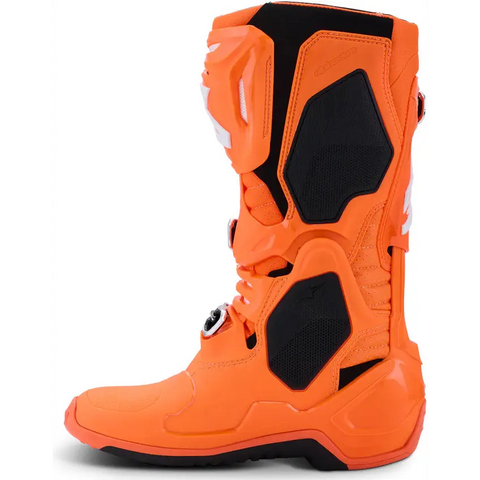 Botas Alpinestars Tech 10 Supervented Orange Fluo/Black/White