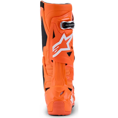 Botas Alpinestars Tech 10 Supervented Orange Fluo/Black/White