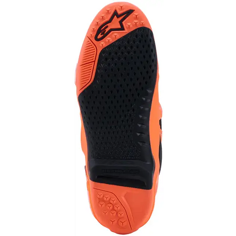 Botas Alpinestars Tech 10 Supervented Orange Fluo/Black/White
