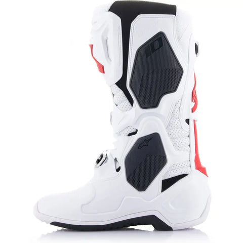 Botas Alpinestars Tech 10 Supervented White/Bright Red