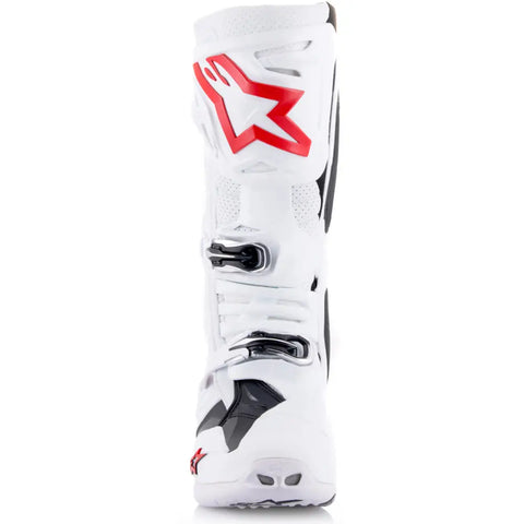 Botas Alpinestars Tech 10 Supervented White/Bright Red