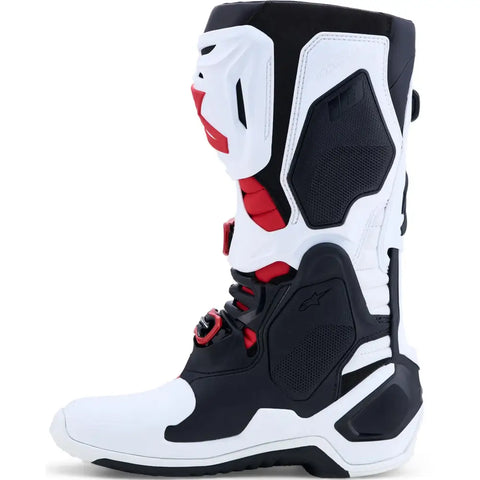 Botas Alpinestars Tech 10 White/Black/Bright Red