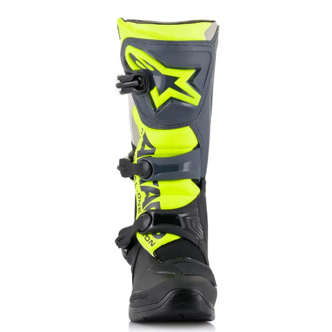 Botas Alpinestars Tech 3 Black/Gray/Yellow Fluo