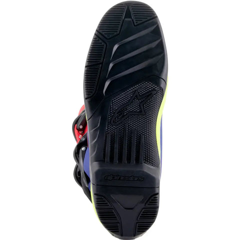Botas Alpinestars Tech 3 Bright Red/Dark Blue/Yellow Fluo