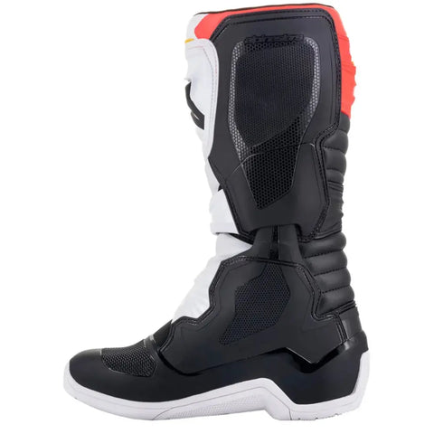 Botas Alpinestars Tech 3 White/Black/Red/Fluo Yellow