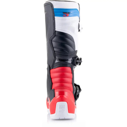 Botas Alpinestars Tech 3 White/Bright Red/Dark Blue