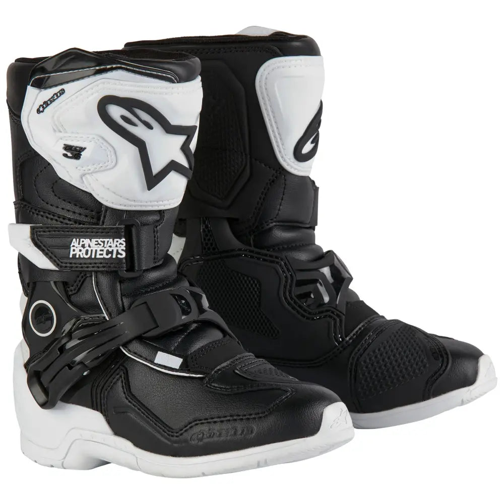 Botas Alpinestars Tech 3S Kids para Niño White/Black