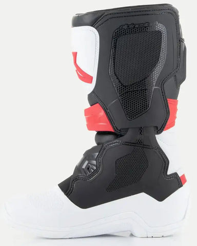 Botas Alpinestars Tech 3S Youth para Niño White/Black/Bright Red
