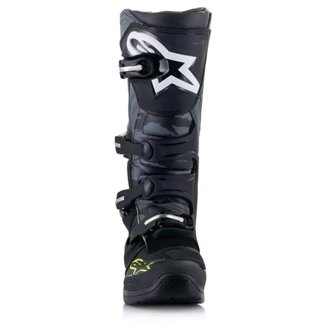 Botas Alpinestars Tech 5 Black/Cool Gray/Yellow Fluo