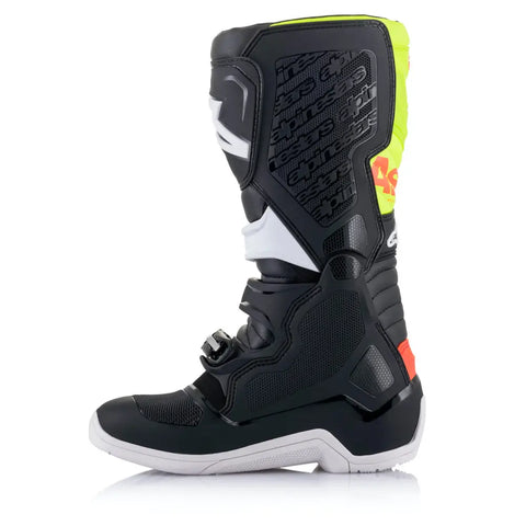 Botas Alpinestars Tech 5 Black/Red Fluo/Yellow Fluo
