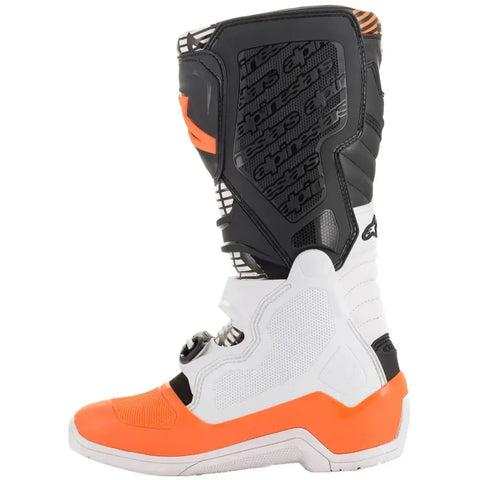 Botas Alpinestars Tech 5 White/Black/Orange Fluo