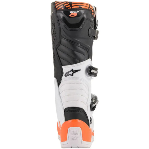 Botas Alpinestars Tech 5 White/Black/Orange Fluo