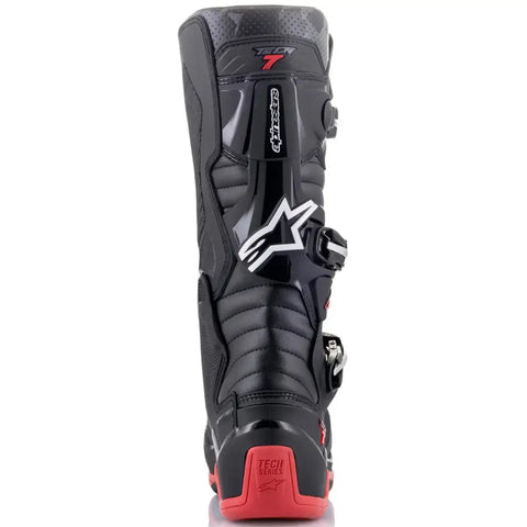 Botas Alpinestars Tech 7 Black/Cool Gray/Red