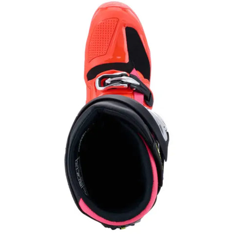 Botas Alpinestars Tech 7 Black/Red Fluo/Pink Fluo