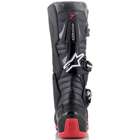 Botas Alpinestars Tech 7 Black/Cool Gray/Red