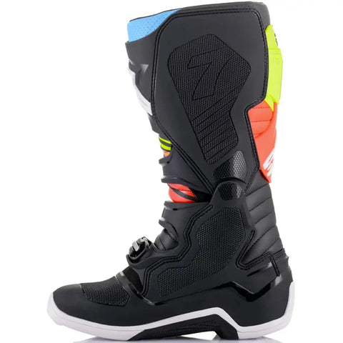 Botas Alpinestars Tech 7 Black/Fluo Yellow/Fluo Red