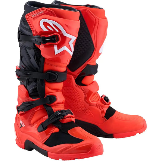 Botas Alpinestars Tech 7 Enduro Black/Fluorescent Red
