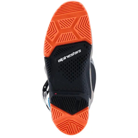 Botas Alpinestars Tech 7 Enduro Black/Warm Gray/Orange Fluo